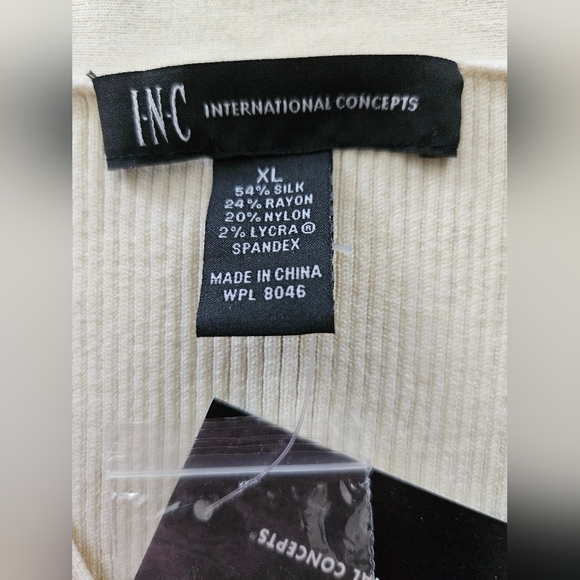 NWT - Silk Blend International Concepts "Muslin" Stretch Jersey - Size XL - Picture 5 of 7